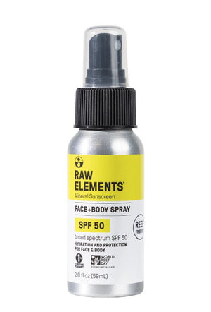 Raw Elements SPF 50 Face + Body Spray - Rider Shack
