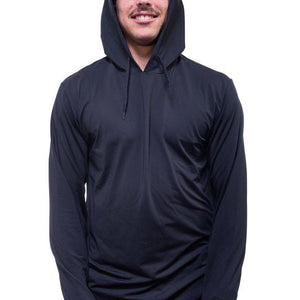 Rider Shack Cumulus Men's Hooded Longsleeve UPF 50+ Tee - Rider Shack
