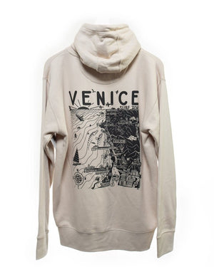 Rider Shack Venice Surf Map Hoodie - Rider Shack