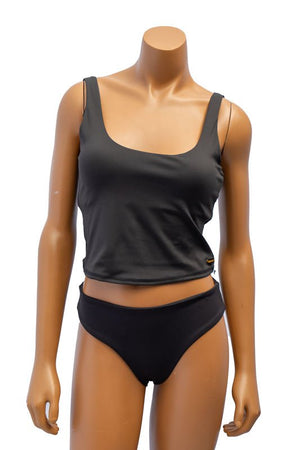 Rider Shack Womens Cropped Tank Sports Bra - Rider Shack