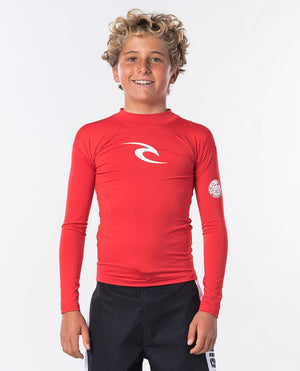 Rip Curl Boy's Corpo Long Sleeve Rash - Rider Shack