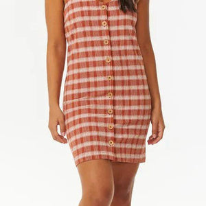 Rip Curl Classic Surf Stripe Button Through Dress - Rider Shack
