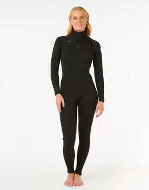 Rip Curl Women's Dawn Patrol 3/2mm Chest Zip Surfing Wetsuit - Rider Shack