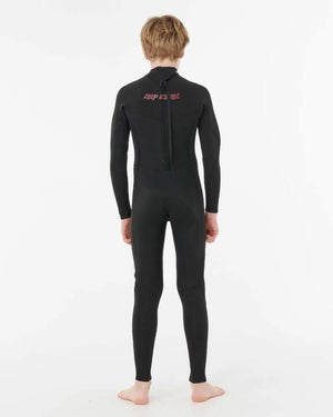 Rip Curl Youth Dawn Patrol 3/2 Back Zip Surfing Wetsuit - Rider Shack