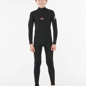 Rip Curl Youth Dawn Patrol 3/2 Back Zip Surfing Wetsuit - Rider Shack