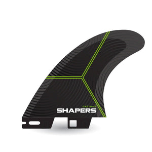 Shapers C.A.D. Thruster Small FCS2 Compatible All-Around Fin Set - Rider Shack