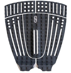 Slater Designs 5 Piece Stepup Surfboard Traction Pad Black - Rider Shack