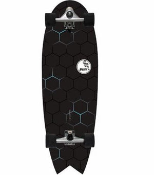 Slide 33" Swallow Honeycomb Surfskate Skateboard Complete - Rider Shack