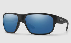 Smith Optics Arvo Matte Black/Polarized Blue Mirror - Rider Shack