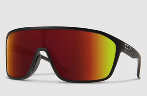 Smith Optics Boomtown Matte Black/Red Mirror - Rider Shack