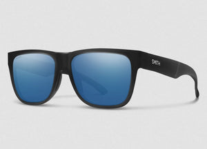 Smith Optics Lowdown 2 Matte Black/Polarized Blue Mirror - Rider Shack
