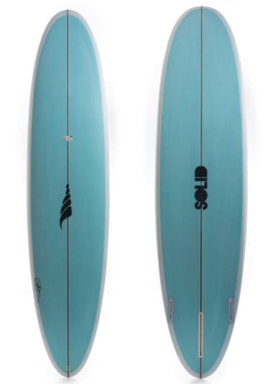 Solid 7'6 Frisbee Funboard Surfboard - Rider Shack
