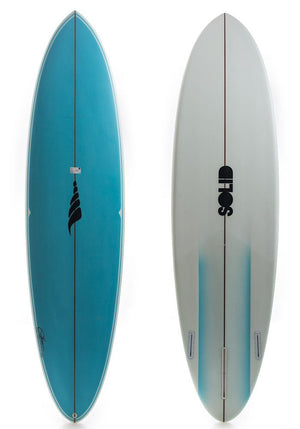 Solid Round Jig 7'1 Mid Length Surfboard - Rider Shack