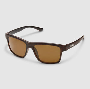 Suncloud A-Team Burnished Brown Brown Polar lens Sunglasses - Rider Shack