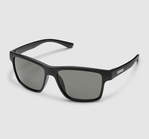 Suncloud A-Team Matte Black Grey Polar Lens Sunglasses - Rider Shack