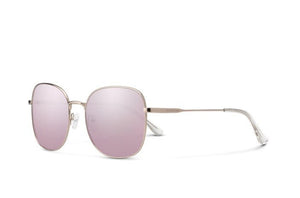 Suncloud Beverly Rose Gold Polar Pink Gold Mirror Sunglasses - Rider Shack