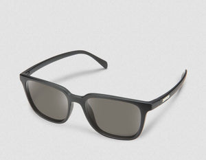 Suncloud Boundary Matte Black / Polar Gray Lens Sunglasses - Rider Shack