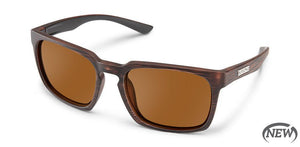 Suncloud Hundo Brown/Brown Sunglasses - Rider Shack