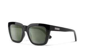 Suncloud Marion Black Polar Green Sunglasses - Rider Shack