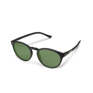Suncloud Metric Matte Black/ Green Sunglasses - Rider Shack