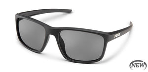 Suncloud Respek Matte Black 59 Grey Sunglasses - Rider Shack