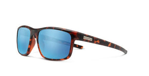 Suncloud Respek Tort/Aqua Mirror Sunglasses - Rider Shack