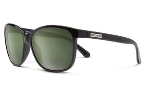 Suncloud Sashay Black/Gray Green Sunglasses - Rider Shack