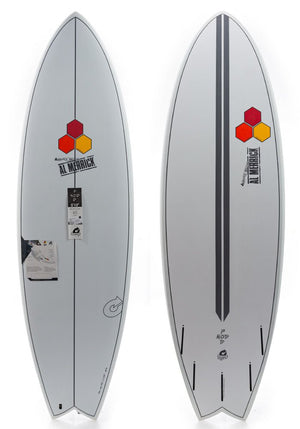 Torq 5'10 Channel Islands Pod Mod White Surfboard - Rider Shack
