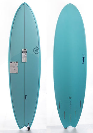 Torq 6'10 Fish Laguna Arctic Blue - Rider Shack