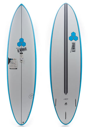 Torq 6'8 Channel Islands M23 Surfboard Blue + Pinline - Rider Shack