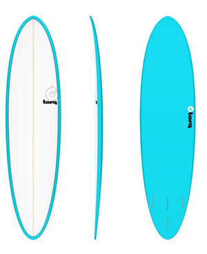 Torq 6'8 Fun Pinline Blue Surfboard - Rider Shack