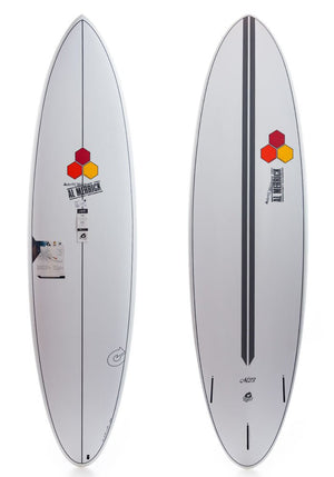 Torq 7'0 Channel Islands M23 White Funboard Surfboard - Rider Shack