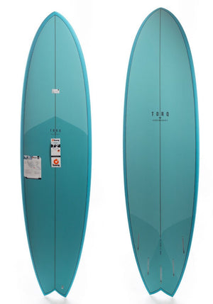 Torq 7'2 Fish Surfboard - Rider Shack