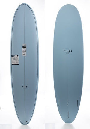 Torq 7'4 V+ Classic Blue Pattern Funboard Surfboard - Rider Shack