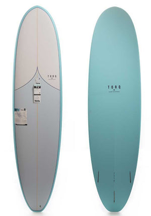 Torq 7'4 V+ Vortex Blue Funboard Surfboard - Rider Shack