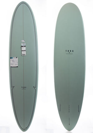Torq 7'6 Fun Grey Pattern Surfboard - Rider Shack