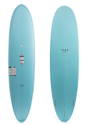 Torq 7'8 V+ Classic Blue Pattern Funboard Surfboard - Rider Shack
