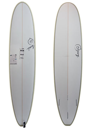 Torq 8'0 Long Clay Rails Longboard Surfboard - Rider Shack