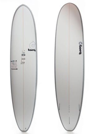 Torq 8'2 Fun V+ Gray Surfboard - Rider Shack