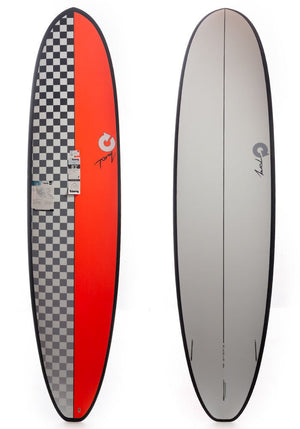 Torq 8'2 V+ Checkers Funboard Surfboard - Rider Shack