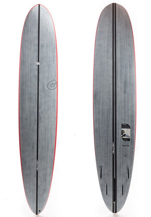 Torq 9'1 Don HP ACT Red Rails Longboard - Rider Shack