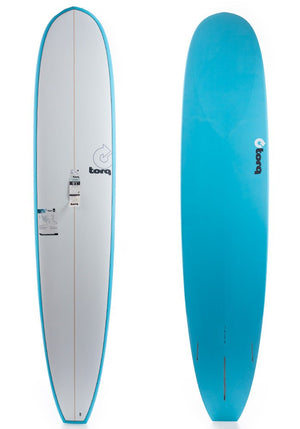 Torq 9'1 Longboard Miami Blue Surfboard - Rider Shack