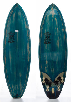 Used 5'6 Shred The Gnar Surfboard - Rider Shack