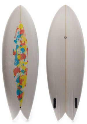 Used 5'6 Twin Fish Surfboard - Rider Shack