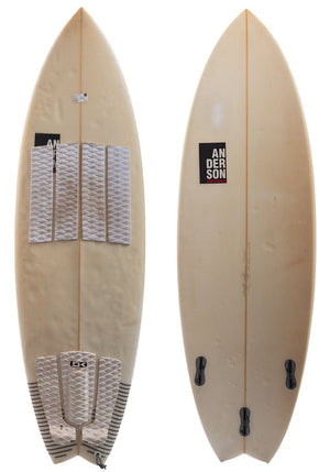 Used 5'9 Anderson Treat Shortboard Swallow Surfboard - Rider Shack