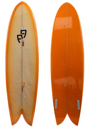Used 6'10 9 Fish Yellowtail Surfboard - Rider Shack