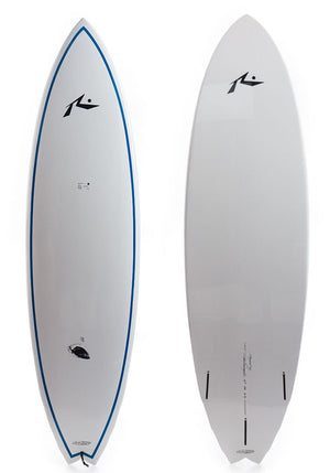 Used 6'10 Rusty Pirahna Tuflite Surfboard - Rider Shack