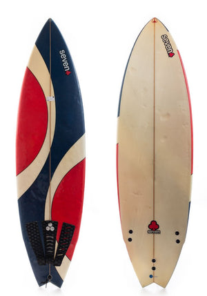 Used 6'4 Seven S Fun Surfboard - Rider Shack