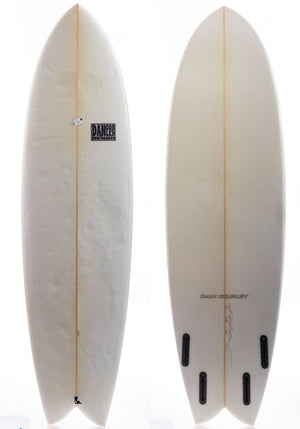 Used 6'6 Dan Cobley Fish Surfboard - Rider Shack