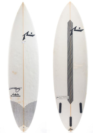 Used 6'8 Rusty Black Bird Surfboard - Rider Shack